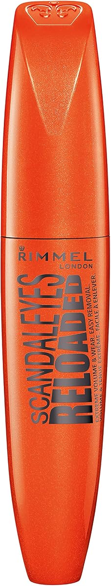 Máscara de pestañas ScandalEyes Reloaded de Rimmel - 002 Marrón Negro
