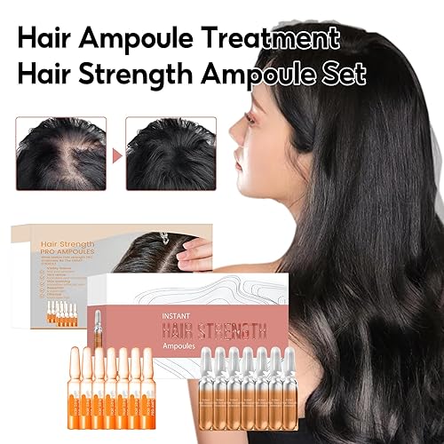 Miniatura 2 de Suero de ampolla para el cabello, tratamiento de ampollas para el cabello, juego de ampollas para fortalecer el cabello, loción capilar para daños,