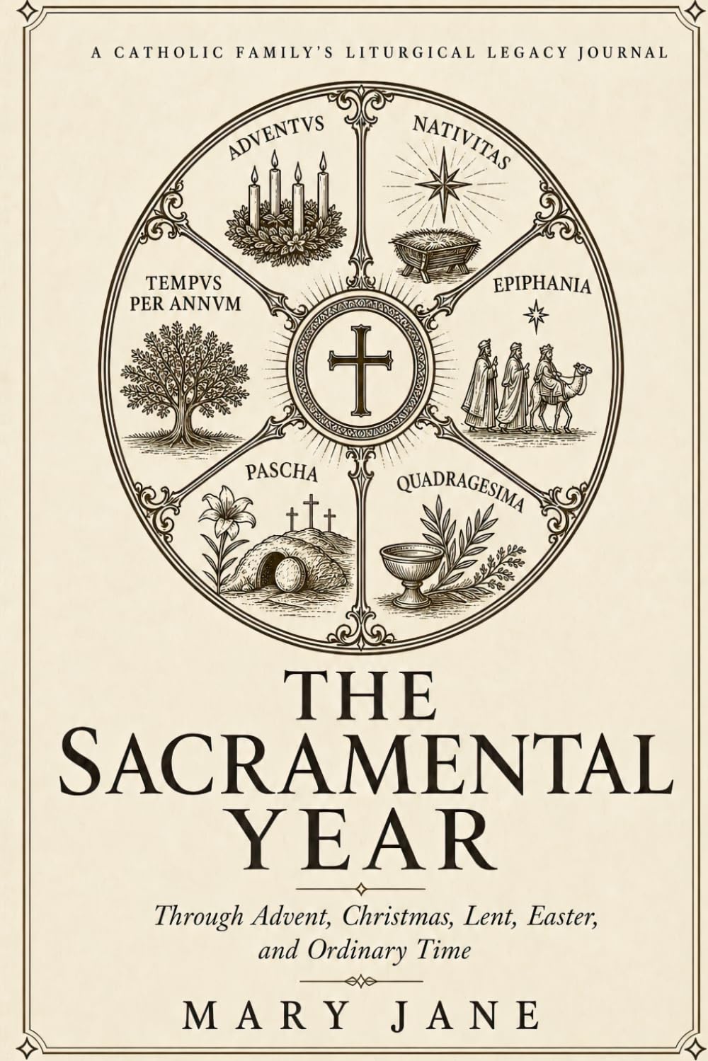 The Sacramental Year: A Catholic Family's Liturgical Legacy Journal — Through Advent, Christmas, Lent, Easter, and the Ordinary Time of Grace