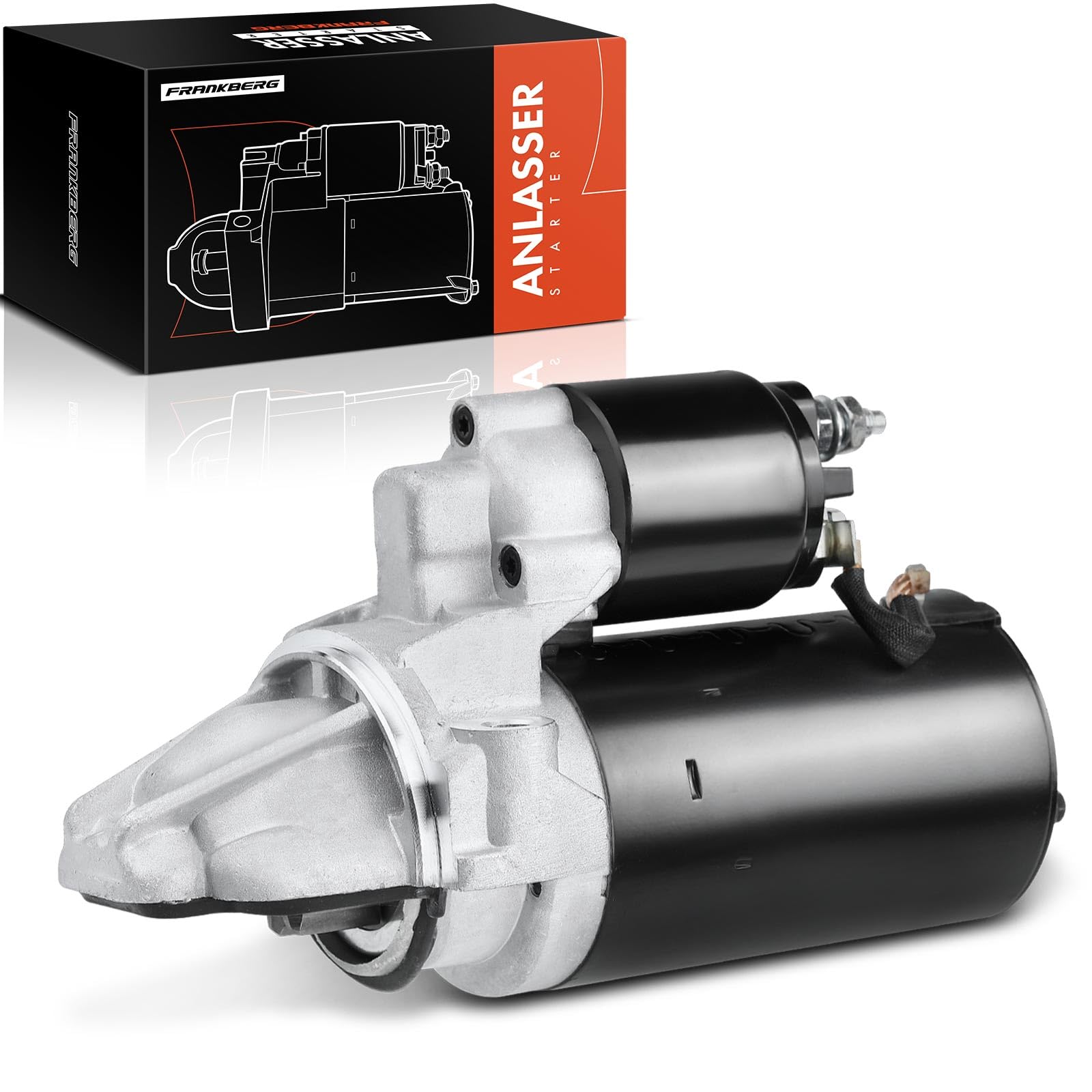 Frankberg Démarreur Compatible avec Jumper Bus 2006-Aujourd'hui Ducato Bus 250 2006-2010 Transit Bus FB FC FD FS FZ 2006-2014 Remplacer# 0001109324