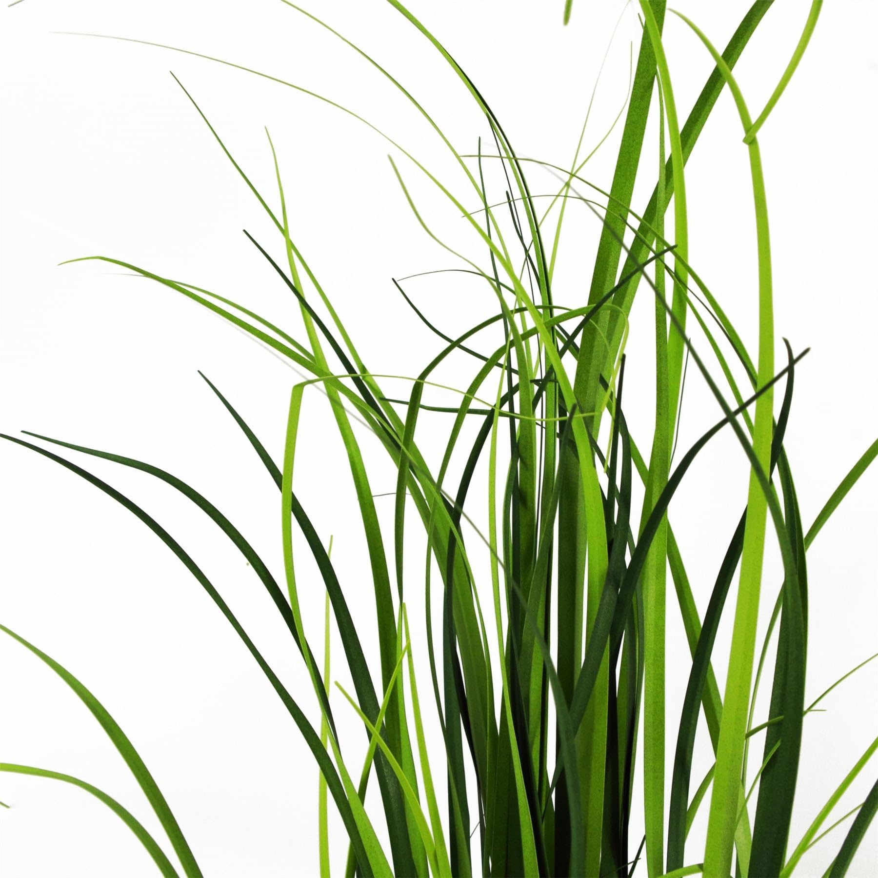 Leaf 60 cm Artificiel Grass Plant avec Peach Dusty Pink Ceramic Planter Marque