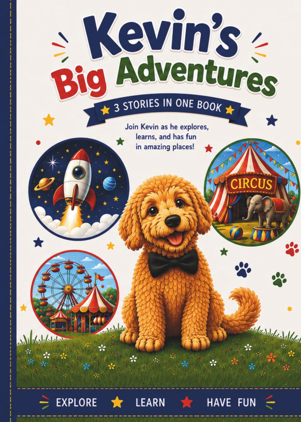 Kevin’s Big Adventures: 3 Stories in One Book