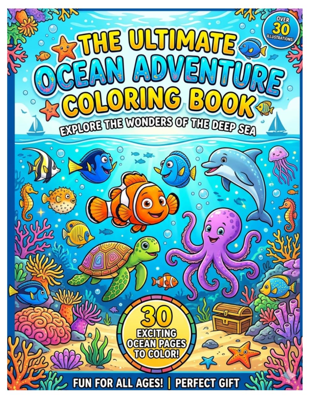 Ocean Adventure Coloring Book