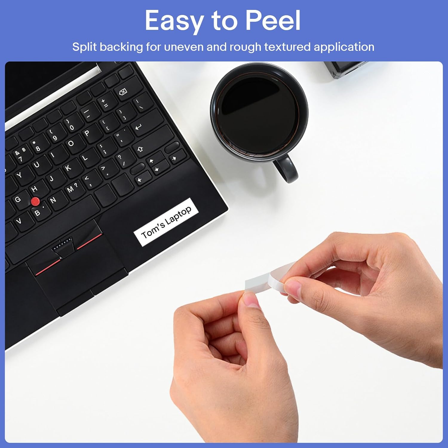 GREENCYCLE 10 Pack Compatible for Brother P-Touch TZe-S231 TZ-S231 AZe-S231 12mm 0.47 Laminated White Extra Strength Adhesive Label Tape for PT-E550W PT-D210 PT-H100 PT-H110 PT-D200 PT-D400 - Image 8