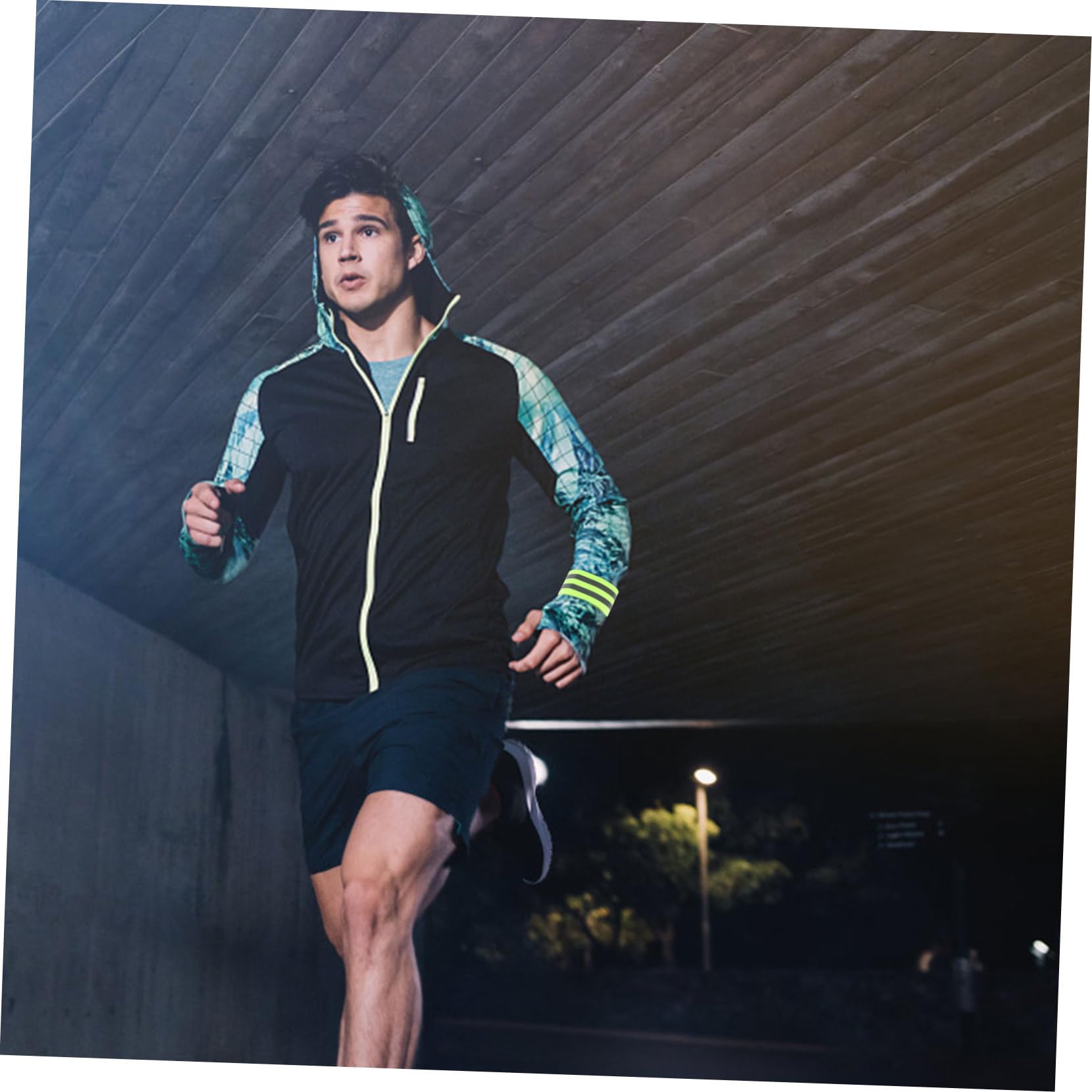 BESTonZON Brassards De Réfléchissants pour Course Élastiques Visibilité pour Jogging Cyclisme