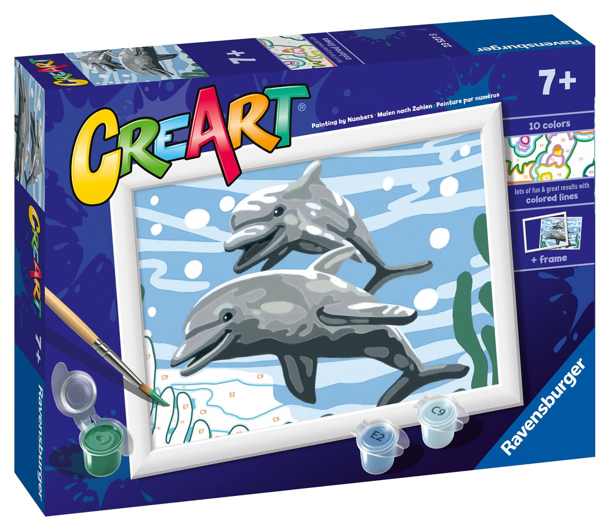 Ravensburger CreArt Kids 13x18cm : Joli faon pas cher Ravensburger CreArt Kids 13x18cm : Joli faon pas cher