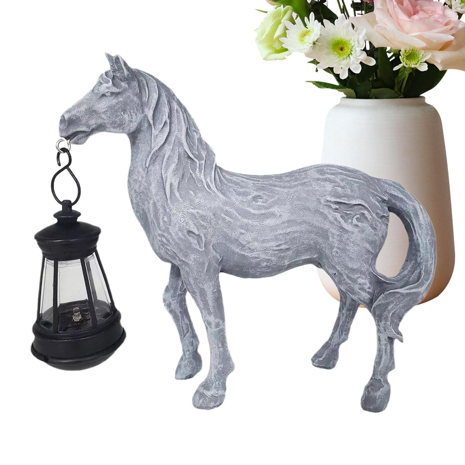 Figurines lumineuses extérieur en résine et éclairage d'ambiance décoratif pour jardin et patio