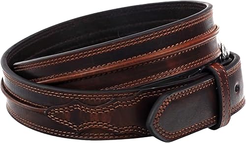 Miniatura 2 de Ariat Cinturón Western de cuero envejecido para hombre