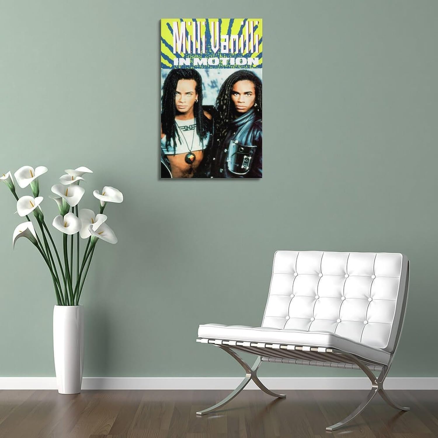 Milli Vanilli Posters Rapper Music Signed Limited Posters Album Cover Prints Posters Canvas Wall Art Room Aesthetic Posters Music Classroom Bedroom Wall Decor Art 24x36inch(60x90cm) Frame-style 6 71BZmspXZAL. AC SL1500