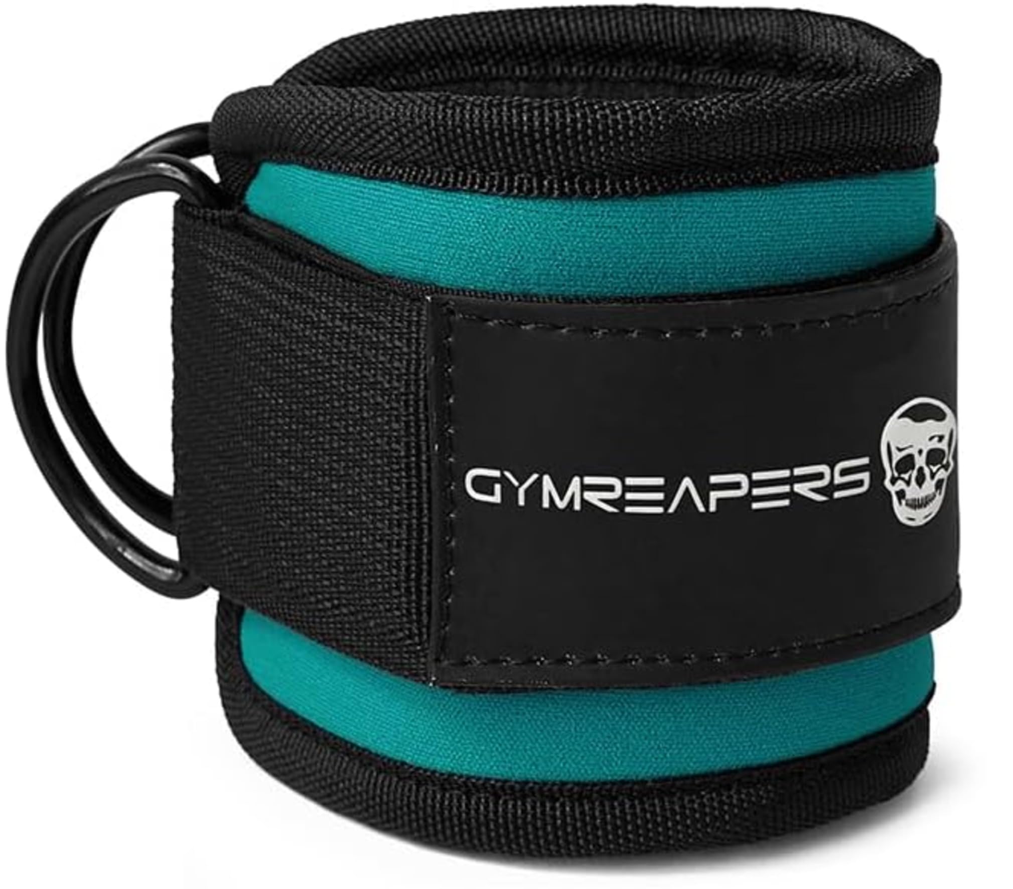 Gymreapers Ankle Straps For Cable Machine Kickbacks, Glute Workouts, Lower Body Exercises - Adjustable Leg Straps with Neoprene Padding