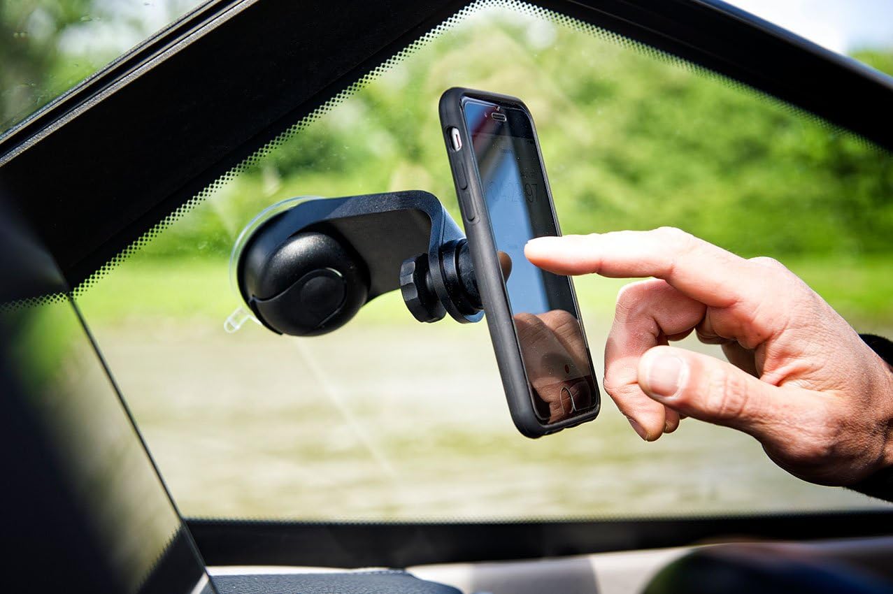 SP Connect Suction Mount - Smartphone Mounting for Car Windshield Compatible with SP Connect Phone Case