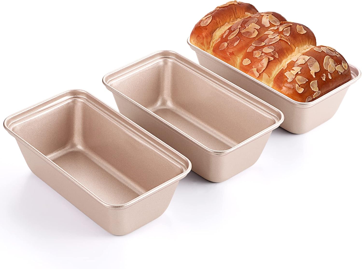 HONGBAKE Mini Loaf Pan for Baking Bread, Nonstick Kenya Ubuy