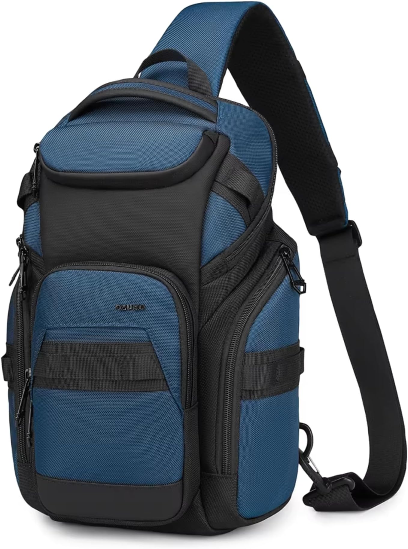 9809 Sling Backpack, Water-Resistant, Crossbody Messenger Bag, Lightweight Multi-Pocket Design for Daily Outdoor Travel