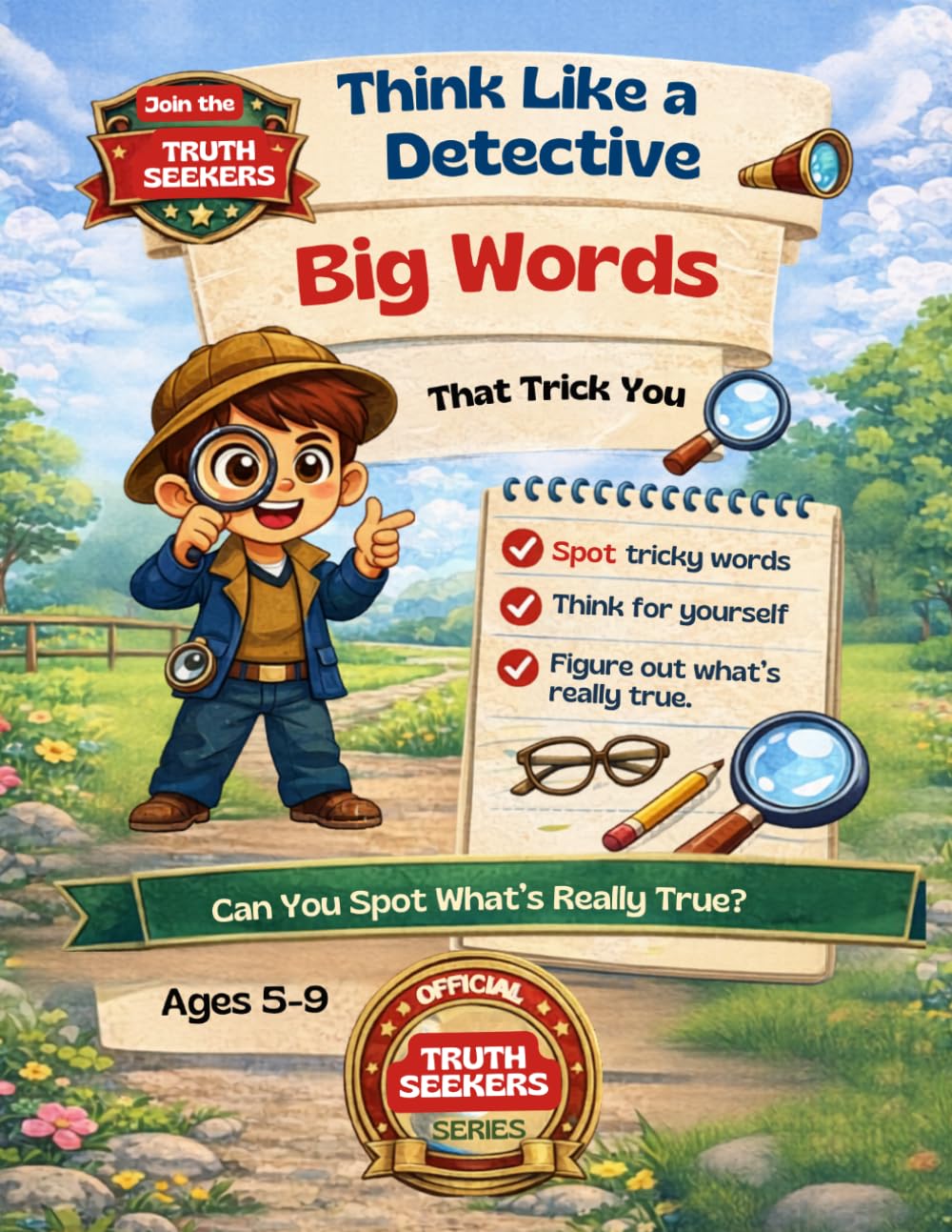 Think Like a Detective : Big Words That Trick You (The Truth Seekers)