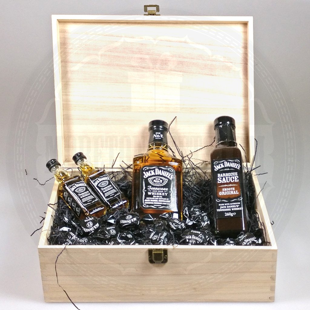Best Dad Jack Daniel's Father's Day Treasure Chest By Moreton Gifts