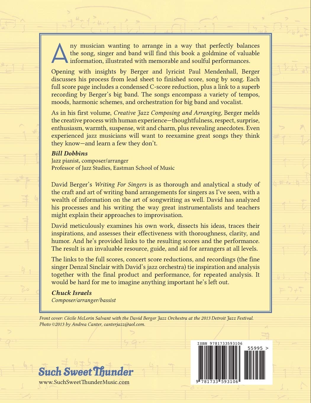 Creative Jazz Composing and Arranging II: Writing for Singers