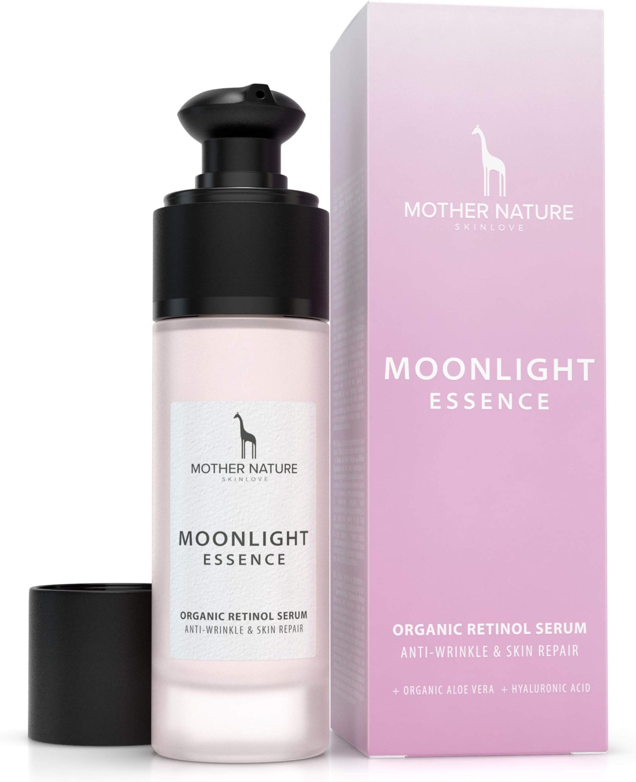 High Strength Retinol Serum - 2,5% Retinol Anti-Ageing Formula with Hyaluronic Acid and Witch Hazel - 30ml - Intensive Face Care against Wrinkles and Age Spots