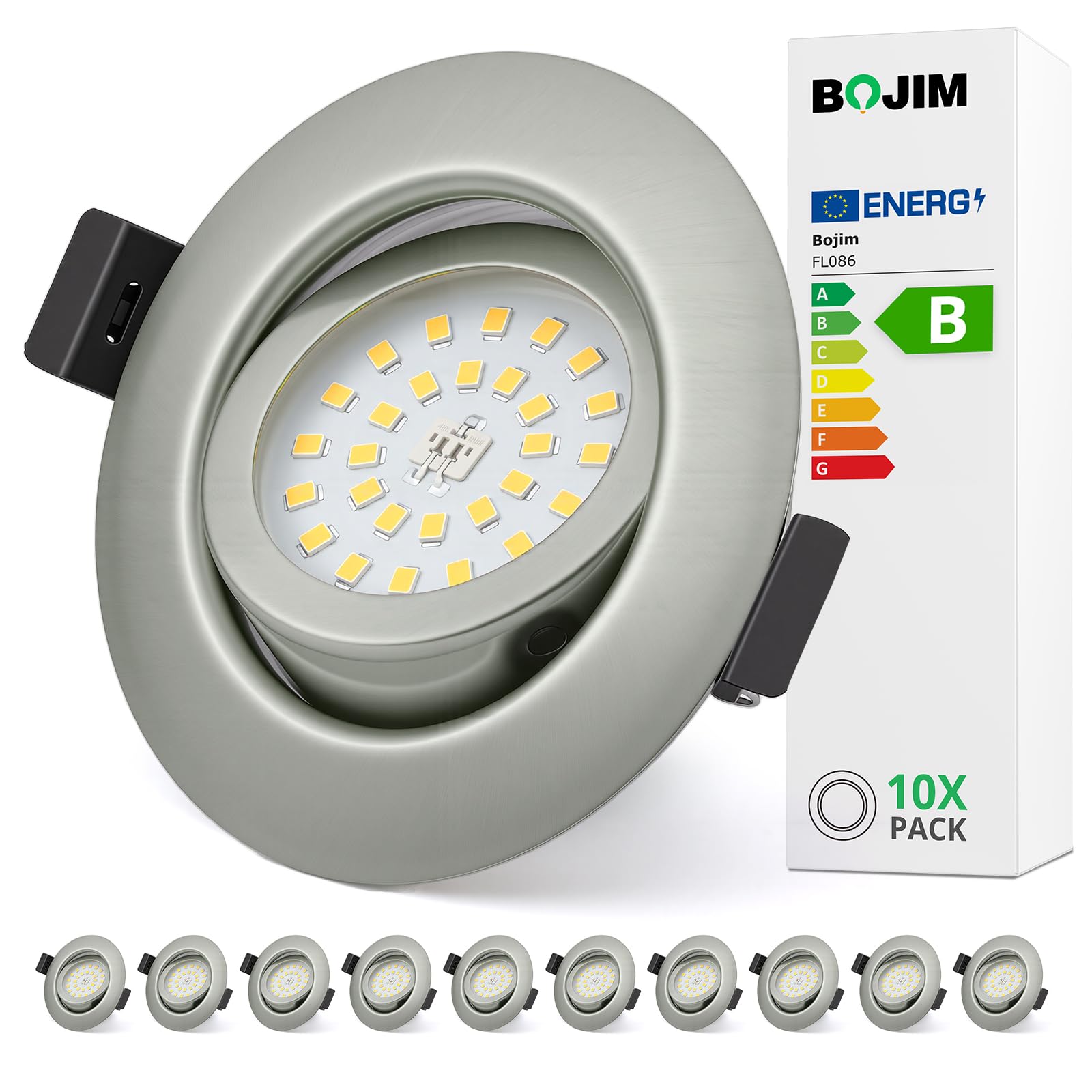 BOJIM LED Einbaustrahler 230V