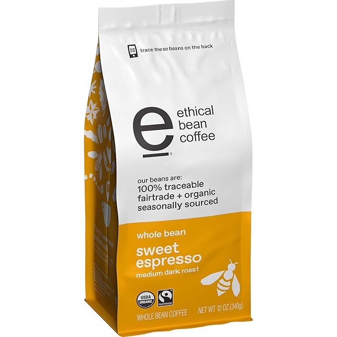 Ethical Bean Café Orgánico Grano Entero Espresso 340 g miniatura 10