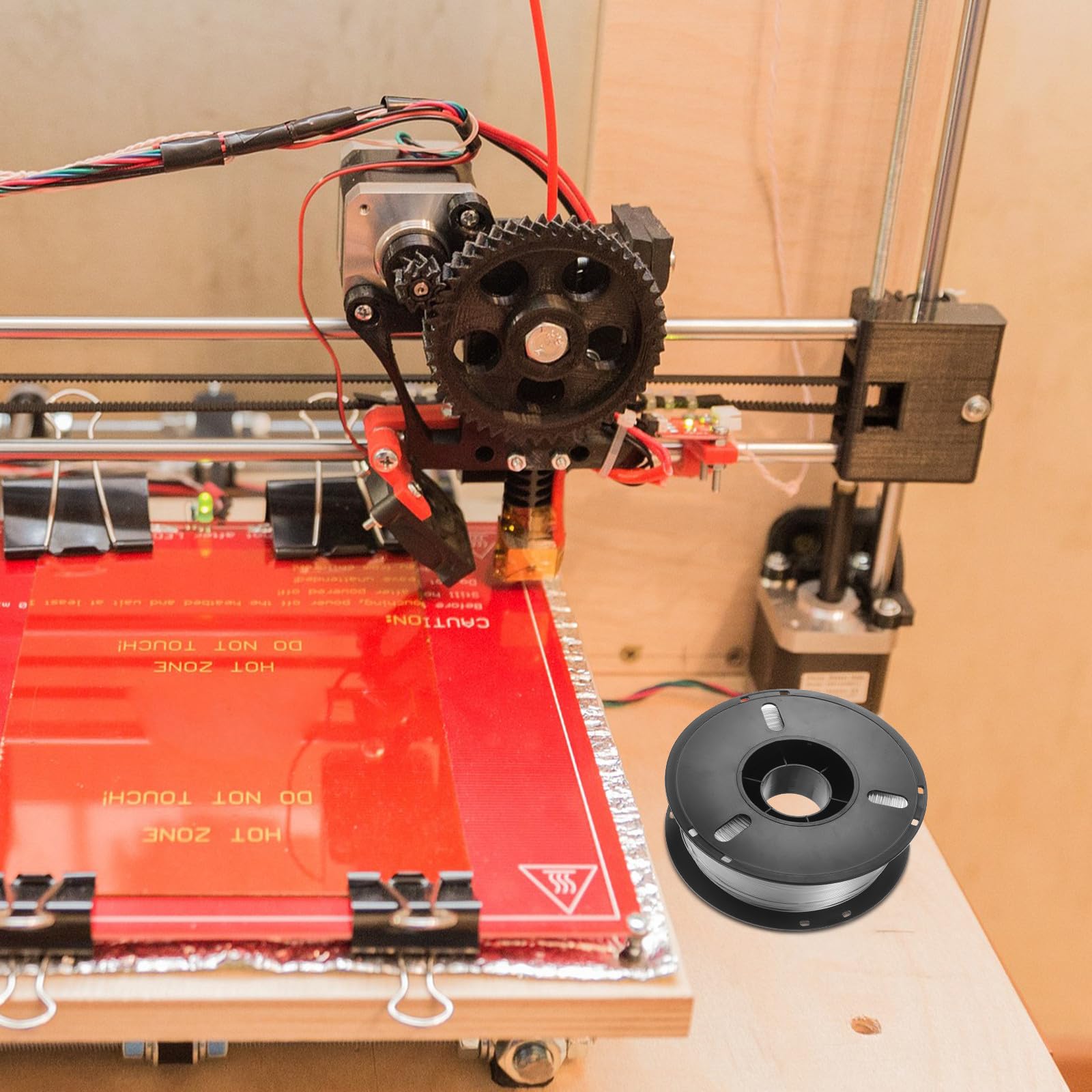 Petg 3d-druckerfilament 1, 75mm Rolle 1kg Transparent