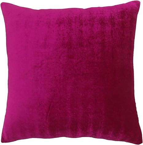 Magenta velvet pillow Clearance