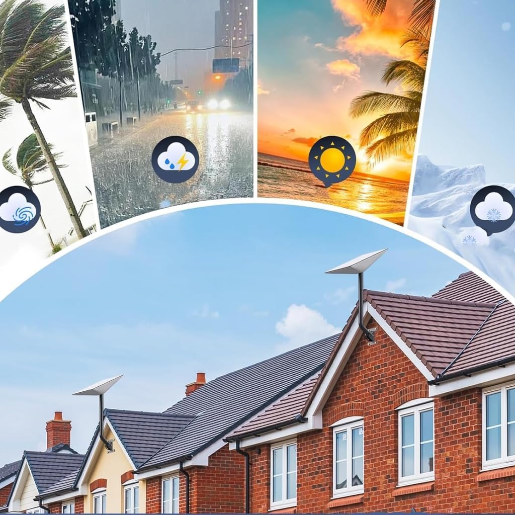 Robusts Wall Mounting Solution Weather Bracket Short Wall Mount Heavy Duty Designs Supporting Rack for Satell