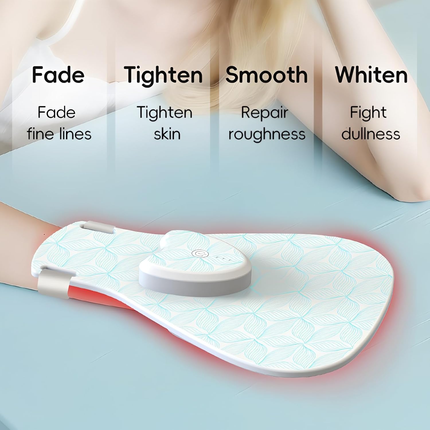 Red Light Therapy Glove for Hands - 630nm & 830nm LED Device for Pain Relief & Skin Rejuvenation, Rechargeable Hand Care with Auto Shut-Off (1 Piece)