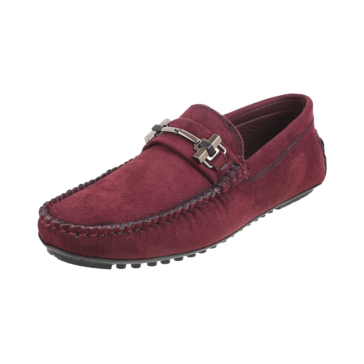 Metro Mens Wine Suede Loafers 9-UK 43 (EU) (71-8639) (B09X79Y9H7) Amazon Price History, Amazon Price Tracker