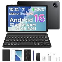 POPUX P10 Tablet Android 16 10 Pollici,48 GB RAM+128 GB ROM/2TB