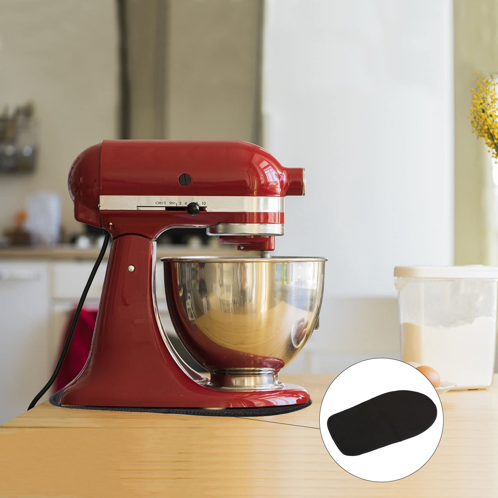 Deska ślizgowa do robota kuchennego KitchenAid Artisan, akcesoria, podkładka, mata, mata przesuwna do robotów kuchennych Kitchen Aid Heavy Duty, nakładka do ekspresu do kawy (kompatybilna z