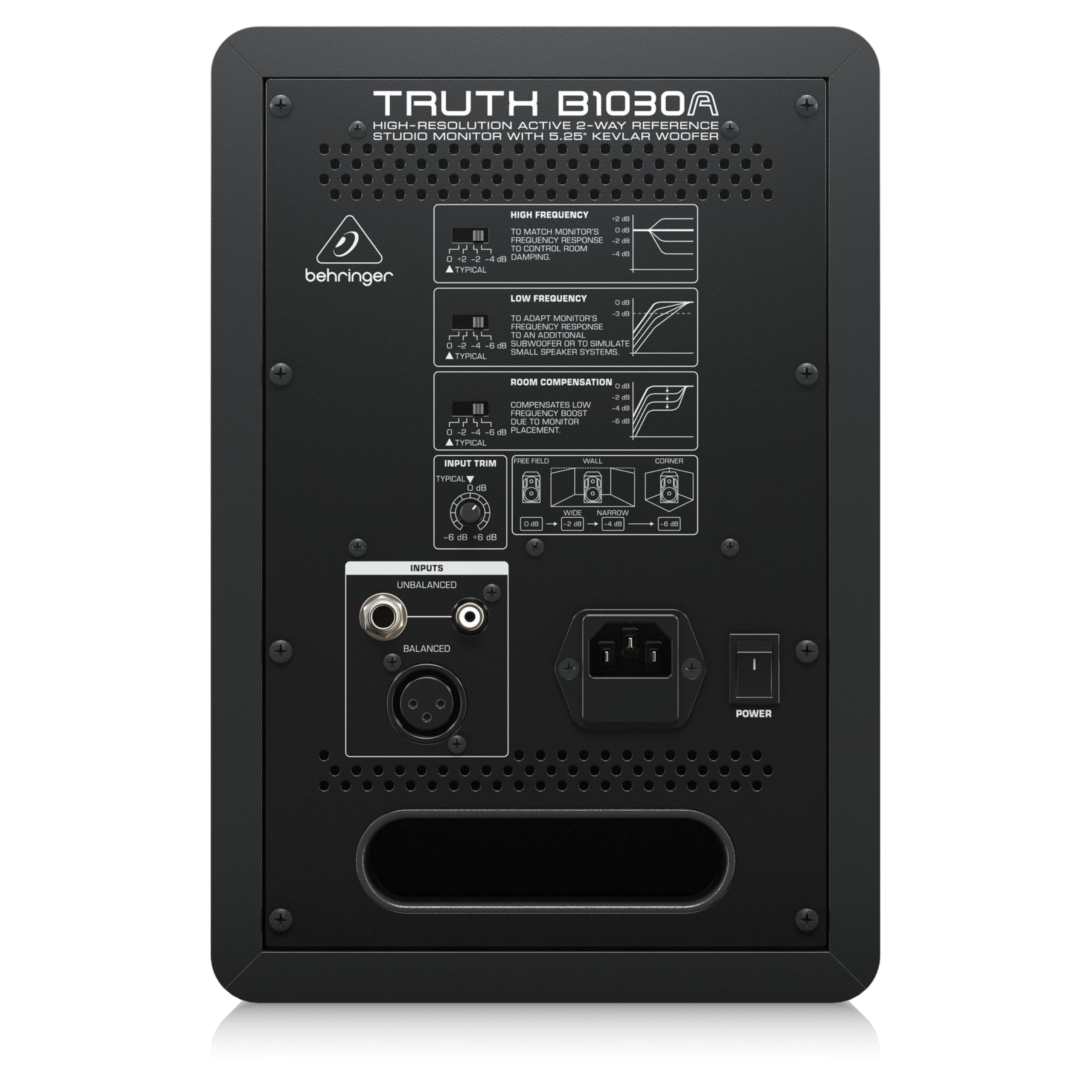 Amazon.com: Behringer Truth B1030a High-Resolution, Active 2-Way