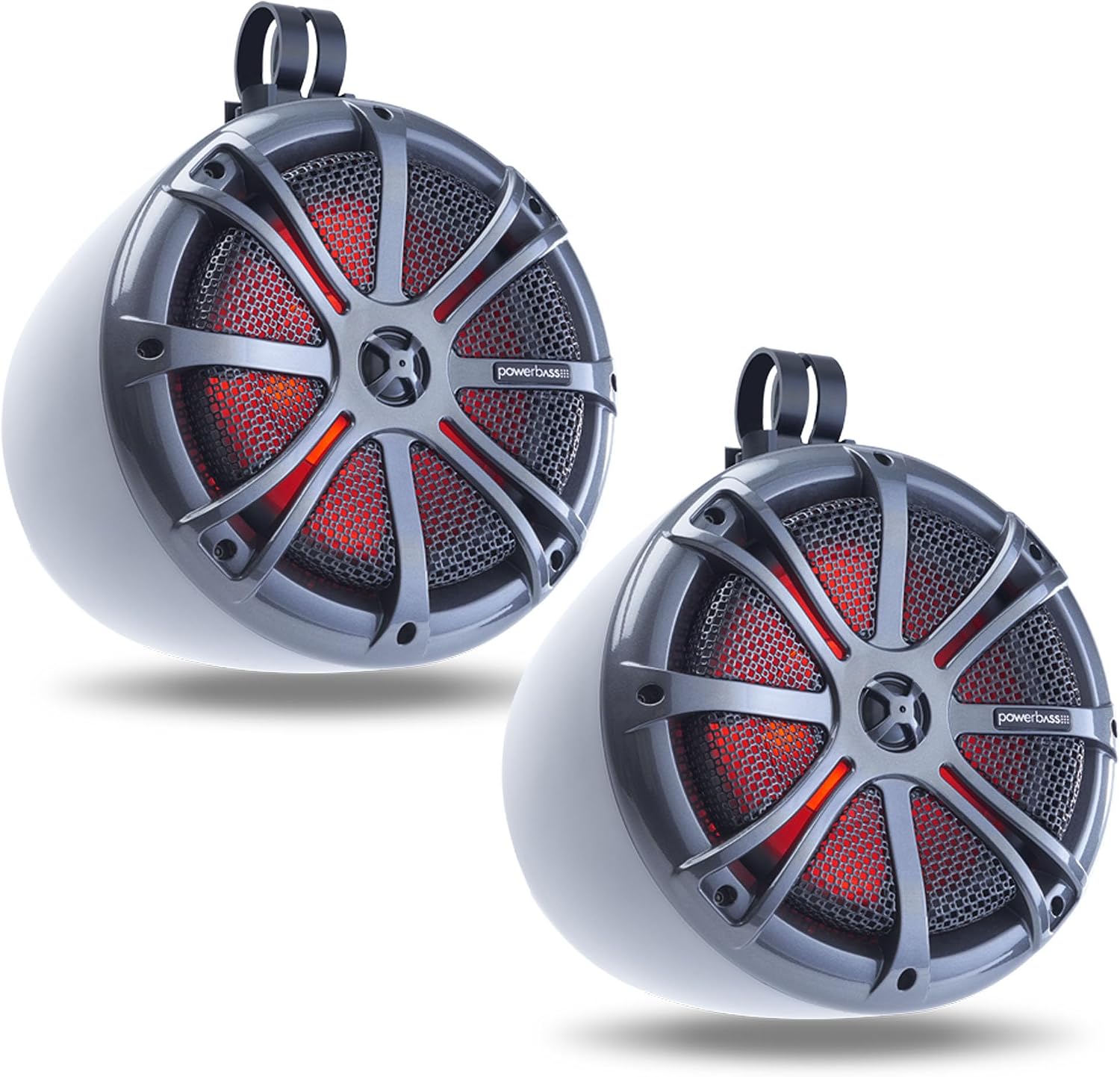 PowerBass PBXS-POD82SR - 8" Short Range POD with RGB 100Wrms / 200Wmax (Pair)