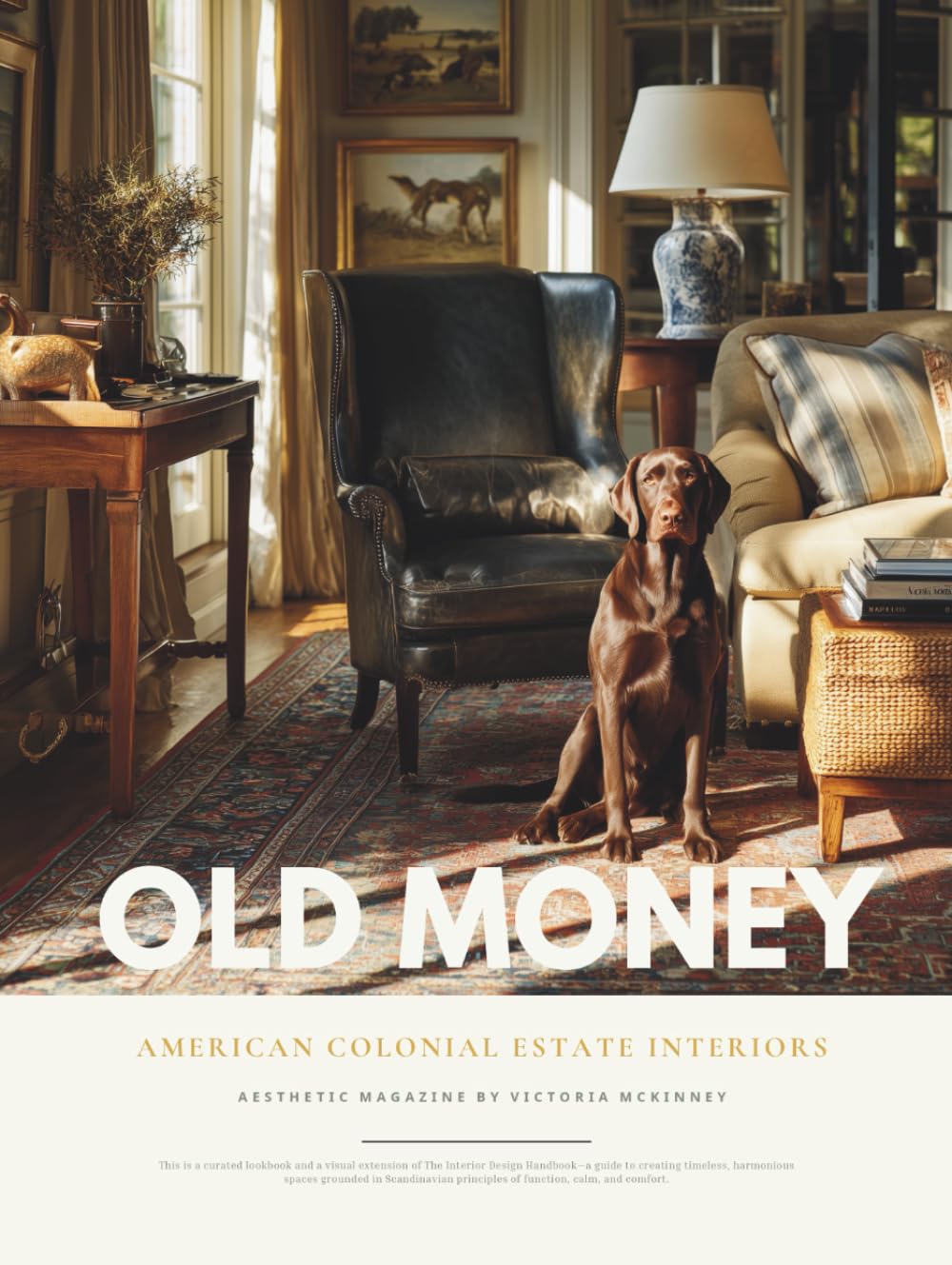 Old Money Colonial Estate Interior Design Magazine: American Luxury Manor Style Coffee Table Book & Polo Country Club Elegance Gift with Victorian ... and Royal Heritage from Newport to Charleston