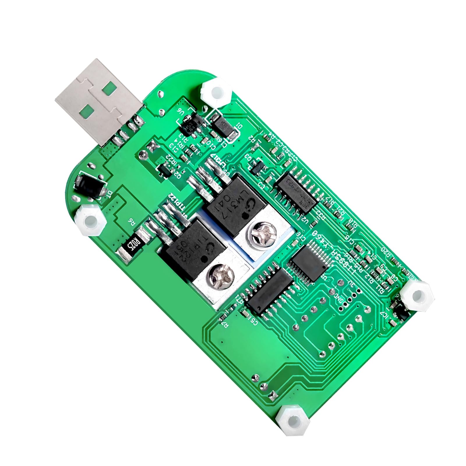 WEILWH USB Electronic Load Tester with Digital Display High Accuracy for Electric Current Power Measurement 25W 35W Capacity