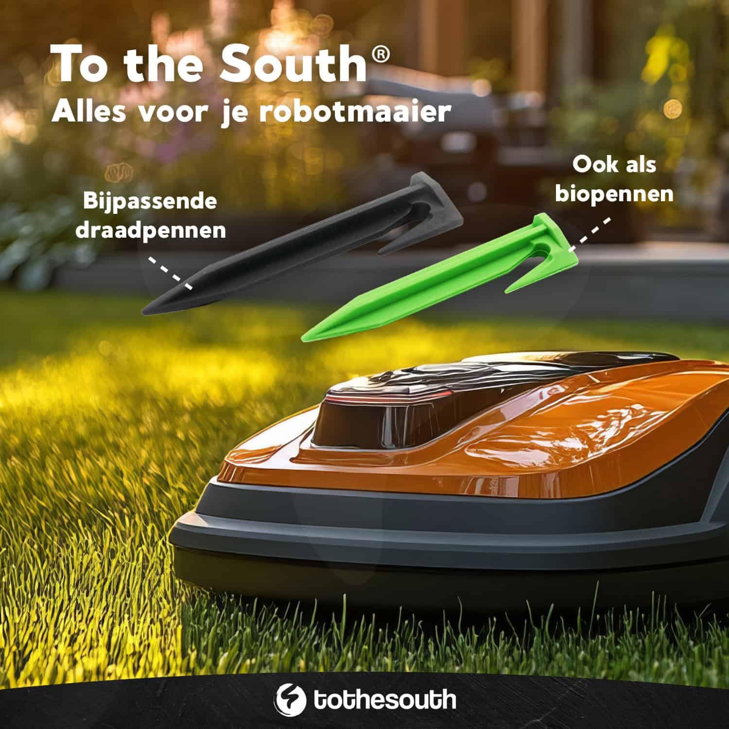 To the South® 3.4mm Alambre perimetral/cable limitador universal adecuado para todos los Robot cortacéspedes