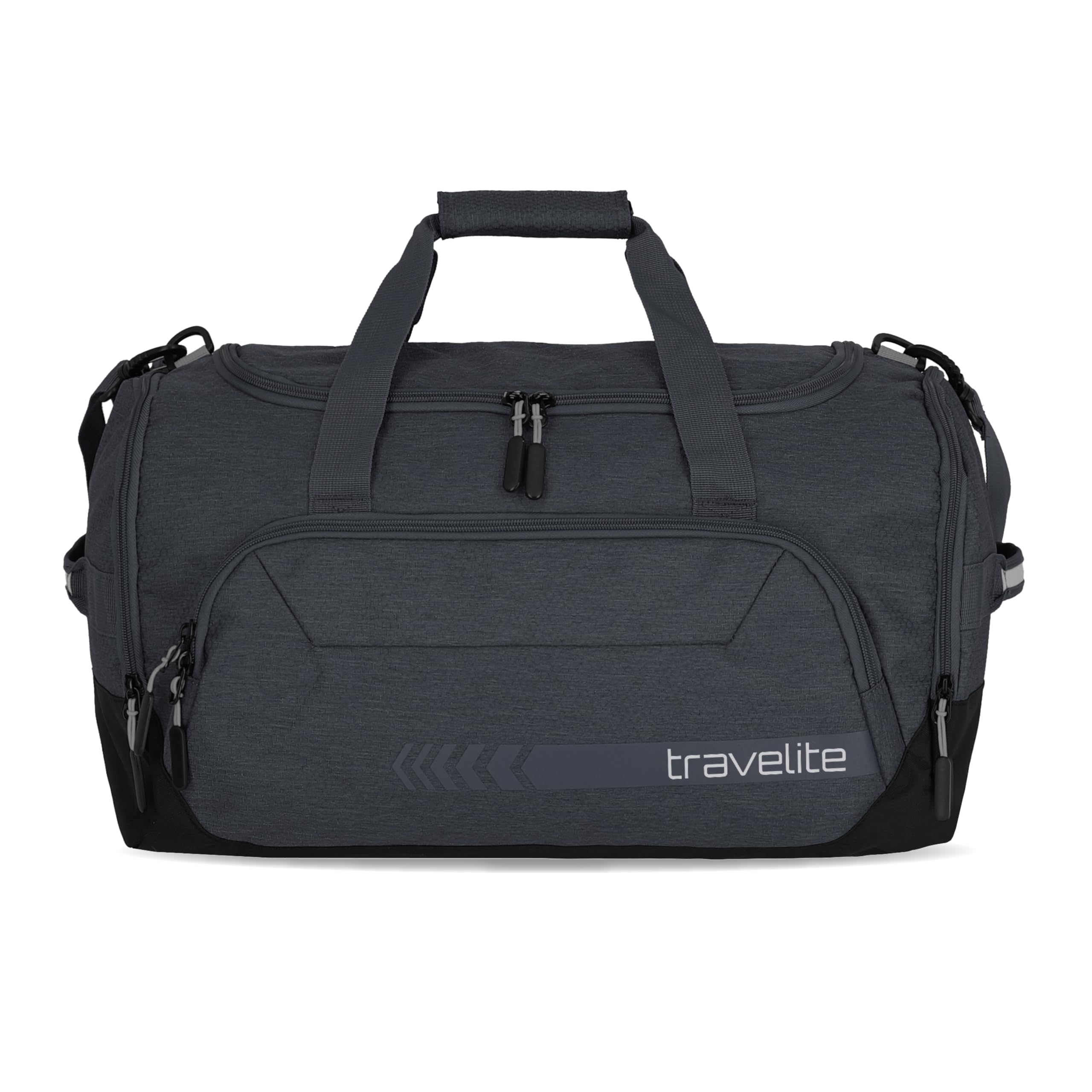 Travelite Weekender KICK OFF – Leichte Handgepäcktasche, 45 Liter, 50 cm, Grau
