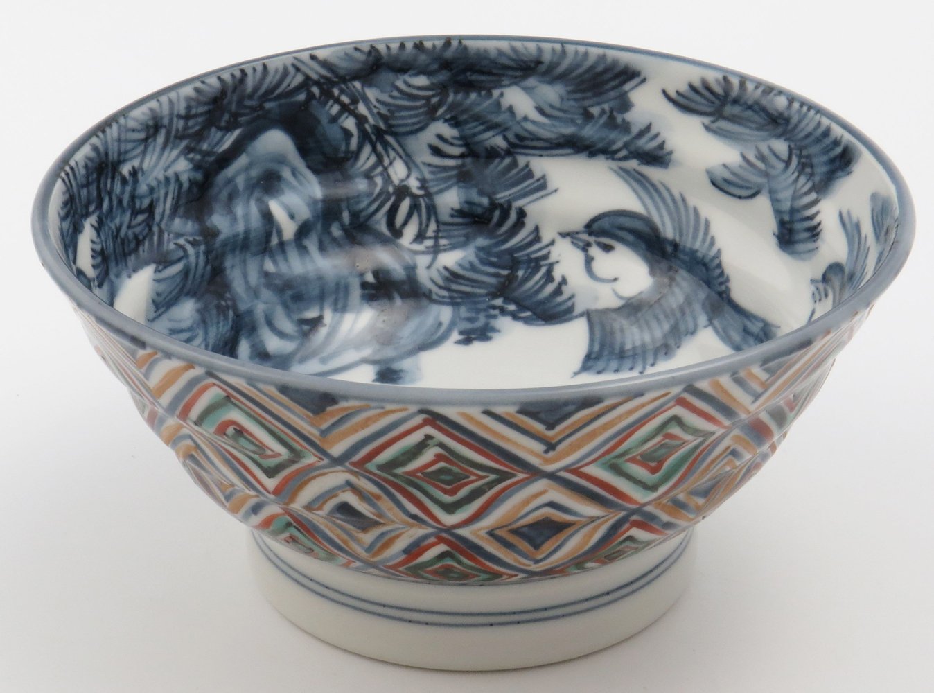 京焼 村田幸之介飯茶碗 京焼・清水焼 村田幸之介(六齋窯) 七福神あみ茶漬(ご飯茶碗