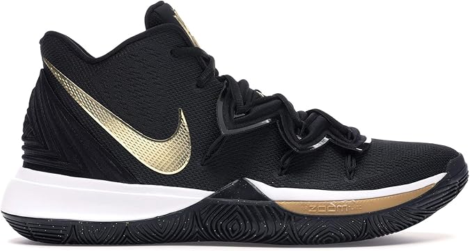 kyrie 5 black and grey