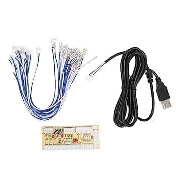 MAME アーケードコントローラー USB接続 61beinWoAmL._UF350,350_QL80_.jpg