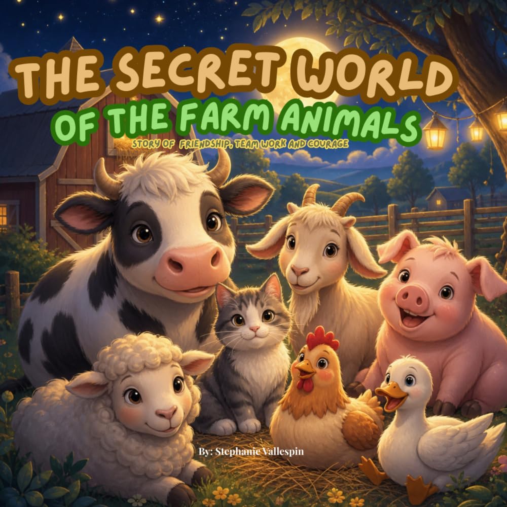 the secret world of the farm animal: story of friendship, teamwork and courage (The Secret life of Farm Animals 2)