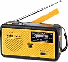 開封済み極音ホーン　kaito Amazon.com: Kaito Voyager ECO Emergency Radio KA336 AM/FM