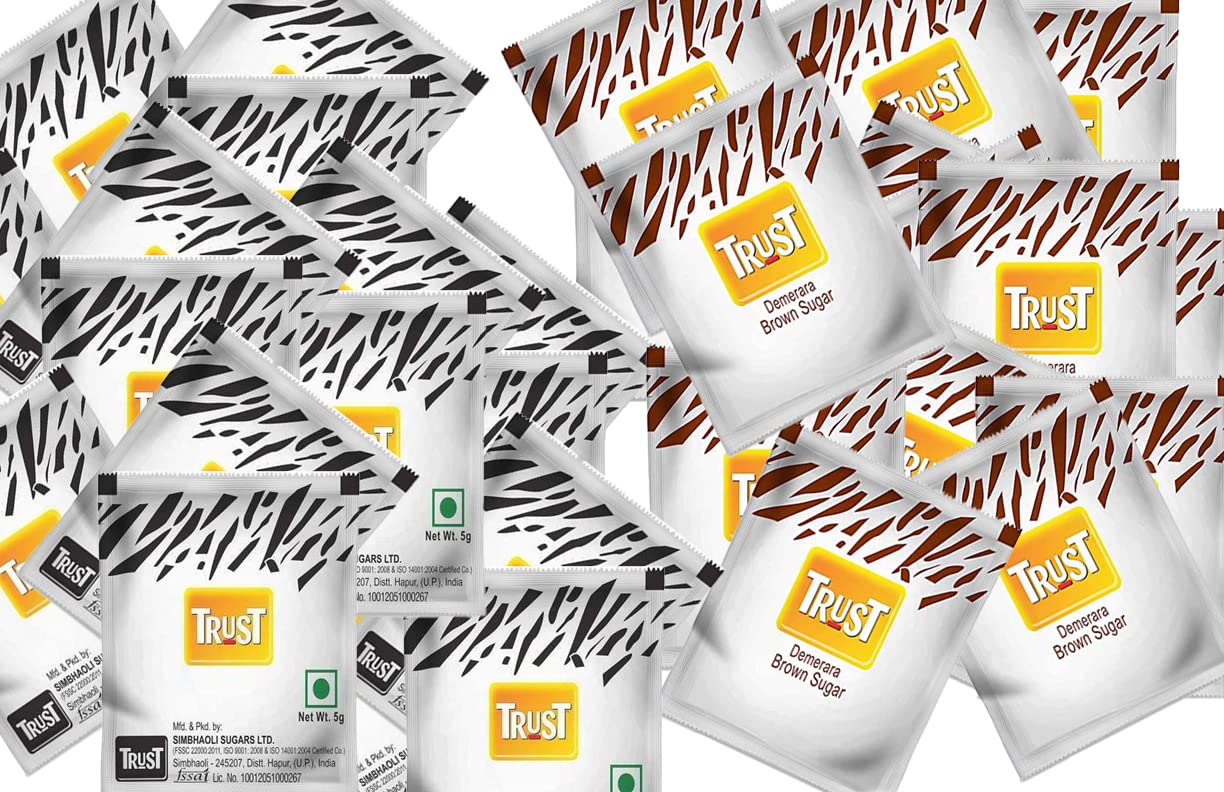 PRO ORGANIC LIFE TRUST White sugar sachets/Magic of White&Brown Sugar sachets/Seal Sugar