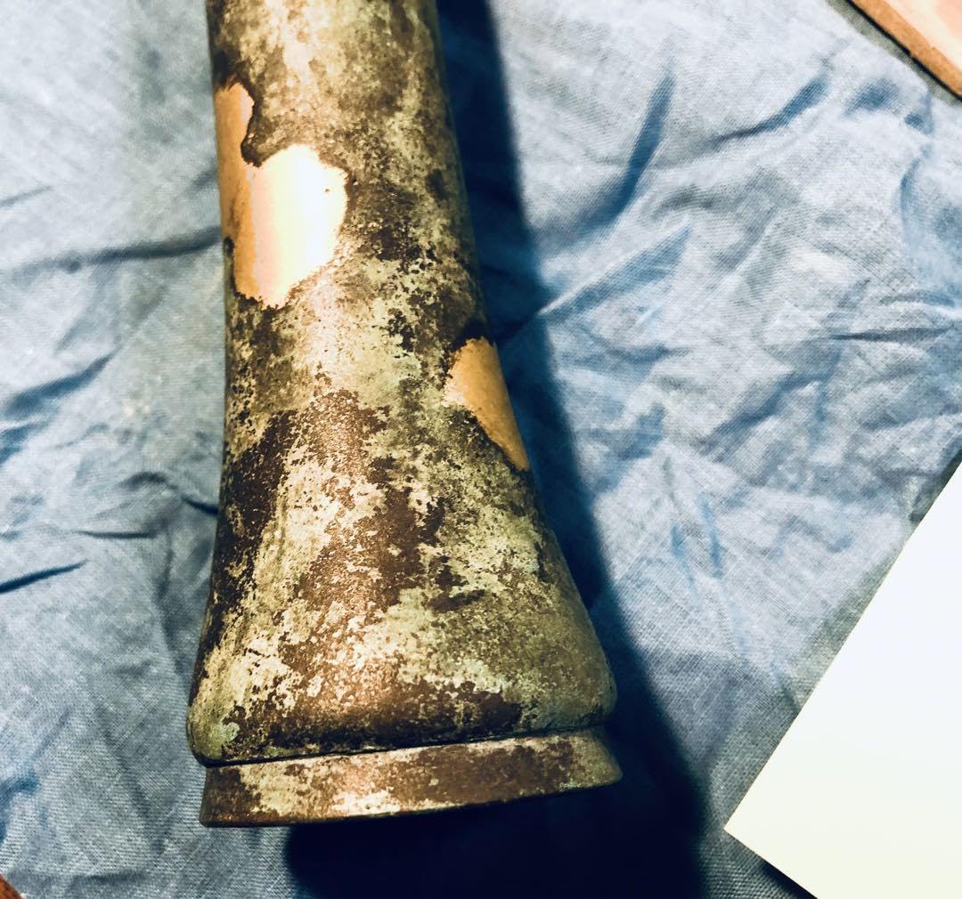 平安　秦蔵六造　 二代目　塗金銅　斛式花瓶　共箱 Amazon.co.jp: 平安 秦蔵六造 二代目 塗金銅 斛式花瓶 共箱
