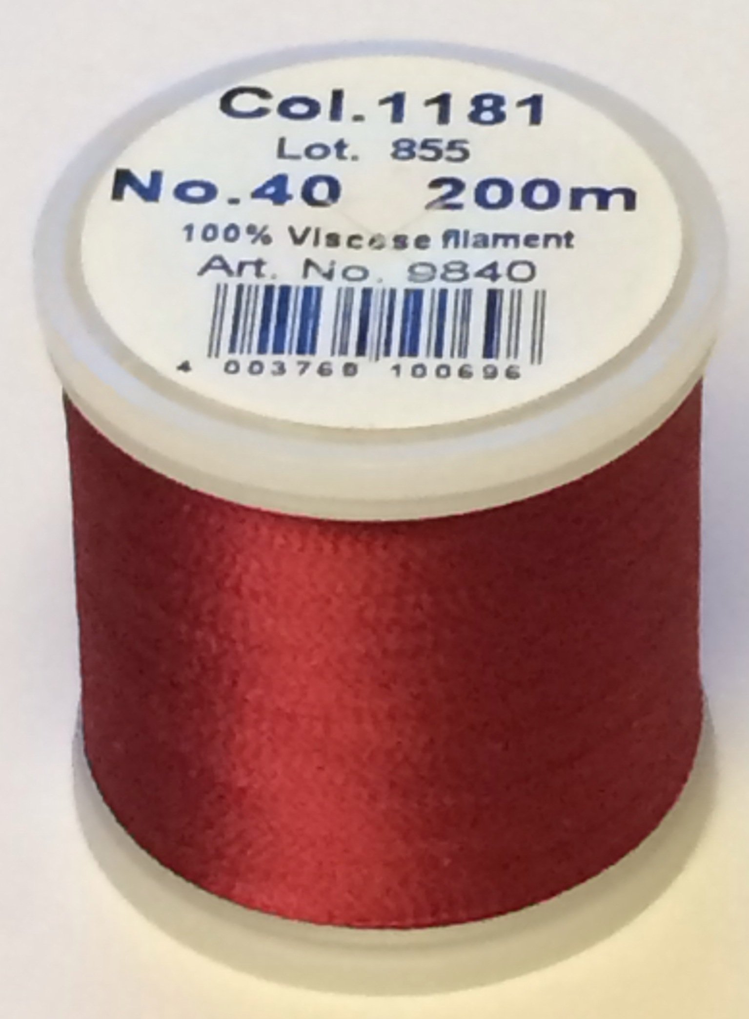 Madeira Rayon Machine Embroidery Thread No 40 200m Colour - 1181