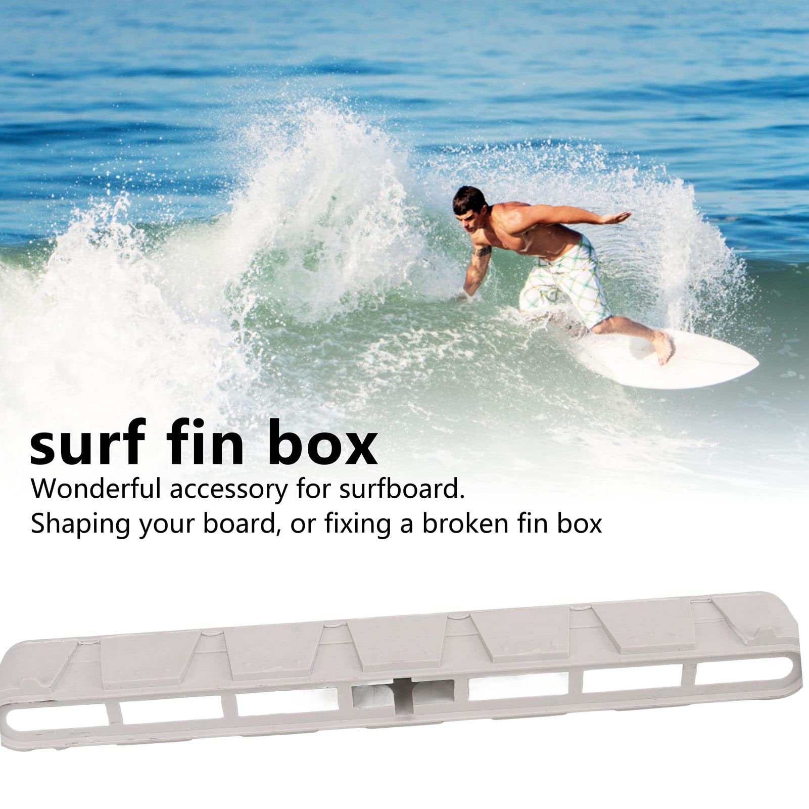 Amazon | ロングボード フィン ボックス 軽量 シングル フィン