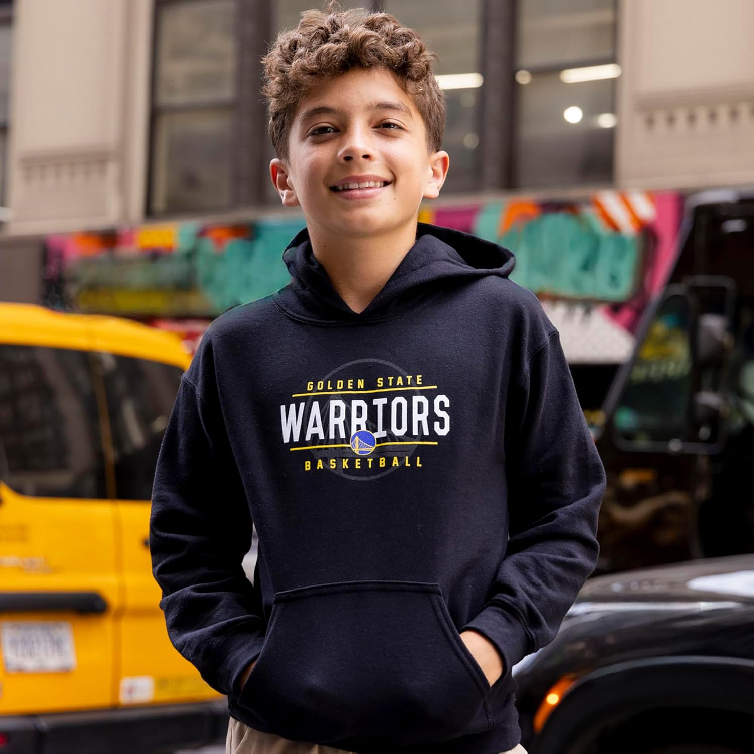 Ultra Game Youth NBA Official Standard Super Soft Get Right Hoodie Sweatshirt - Image 4