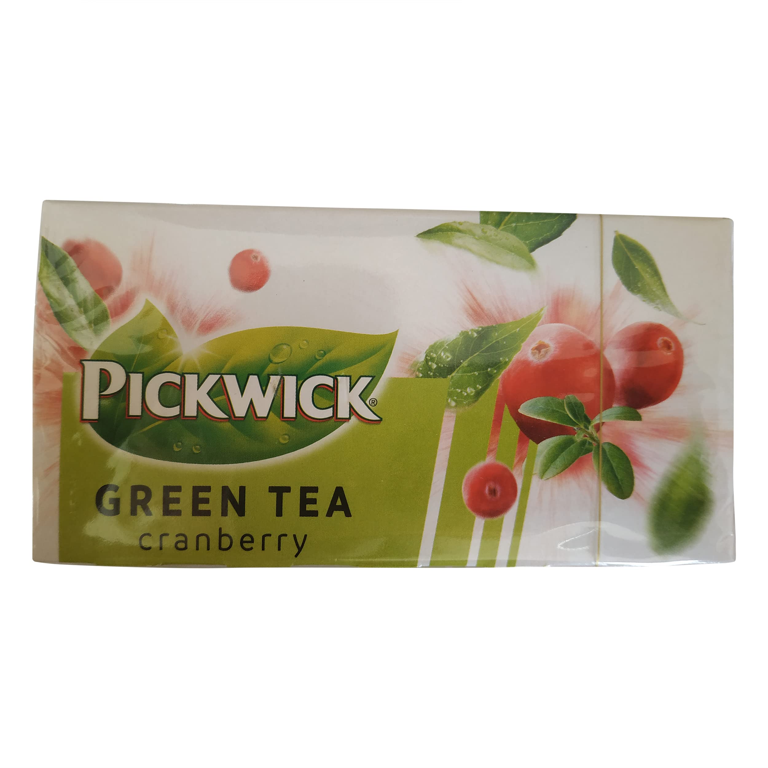 Pickwick Dutch Tea | Green Tea Cranberry - 20 Bags | 1.05 Ounce Total WeightRainforest AllianceRainforest AllianceRainforest AllianceRainforest Alliance