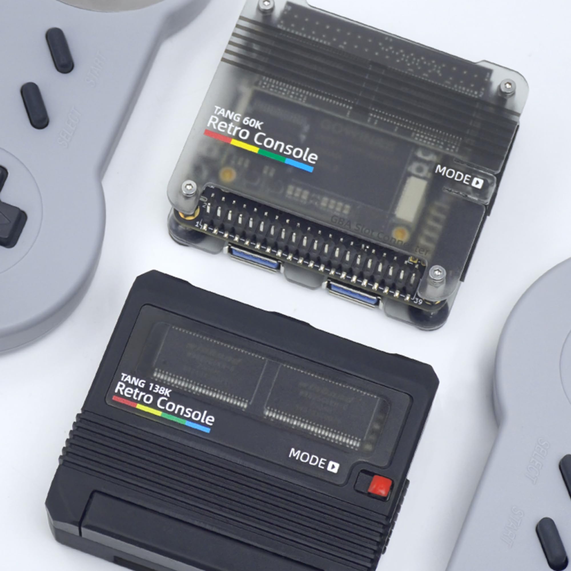 Sipeed Tang Console 138K zestaw podstawowy z obudową akrylową | 138K LUT, obudowa akrylowa, 1 kontroler USB, HDMI, do wielu systemów retro
