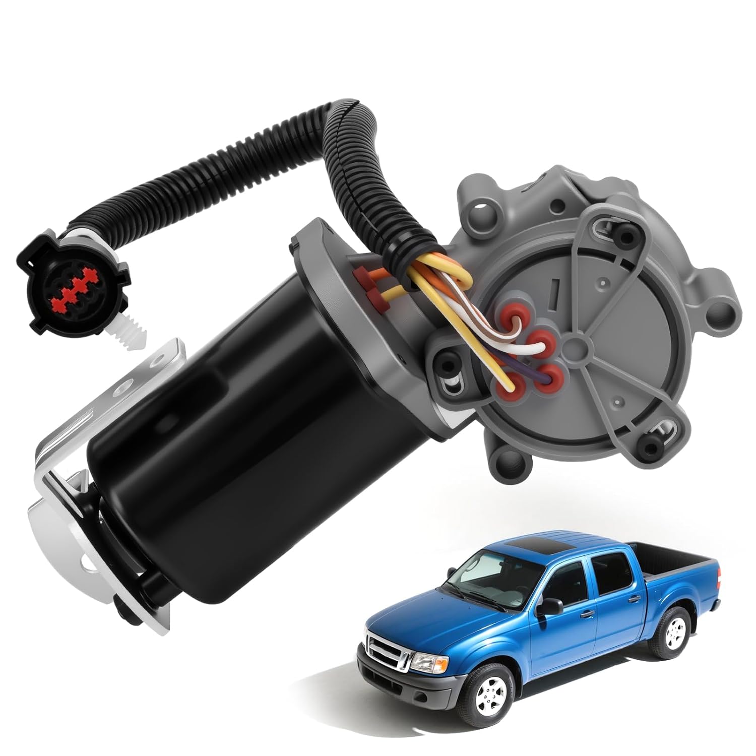 600-929 Transfer Case Shift Motor Compatible with Ford Ranger 2004-2005, Mazda B4000 2004-2009,4L5Z7G360CA 5L5Z7G360AA.