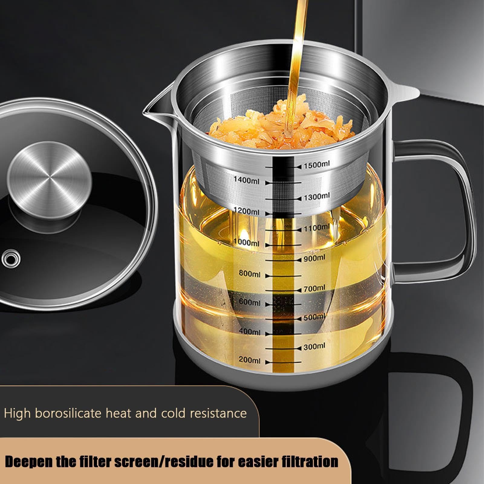 Filtro 'olio in acciaio inossidabile - Vaso per la conservazione 'olio con